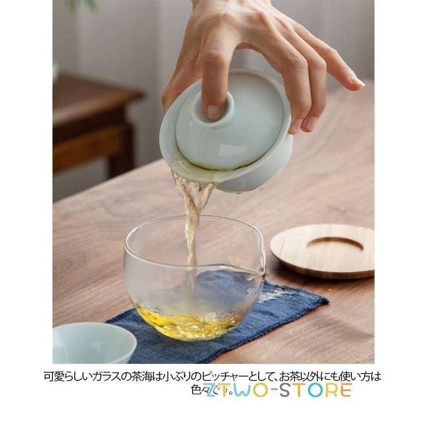 陶磁器 茶器セット 白磁 かわいい 中国茶器 中国 茶器 宝瓶 コンパクト