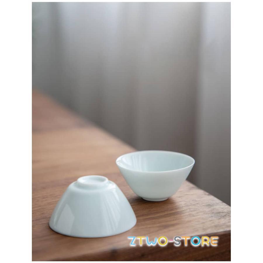 陶磁器 茶器セット 白磁 かわいい 中国茶器 中国 茶器 宝瓶 コンパクト