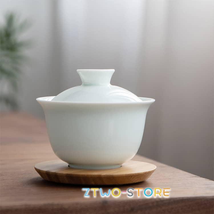 陶磁器 茶器セット 白磁 かわいい 中国茶器 中国 茶器 宝瓶 コンパクト