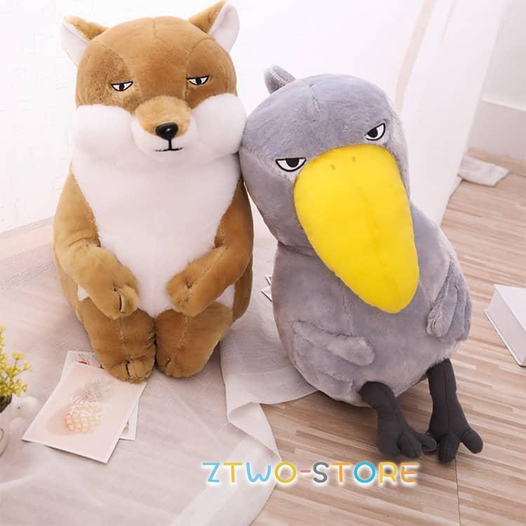 45cm ハシビロコウ ぬいぐるみ 雑貨 チベットスナギツネグッズ 動物