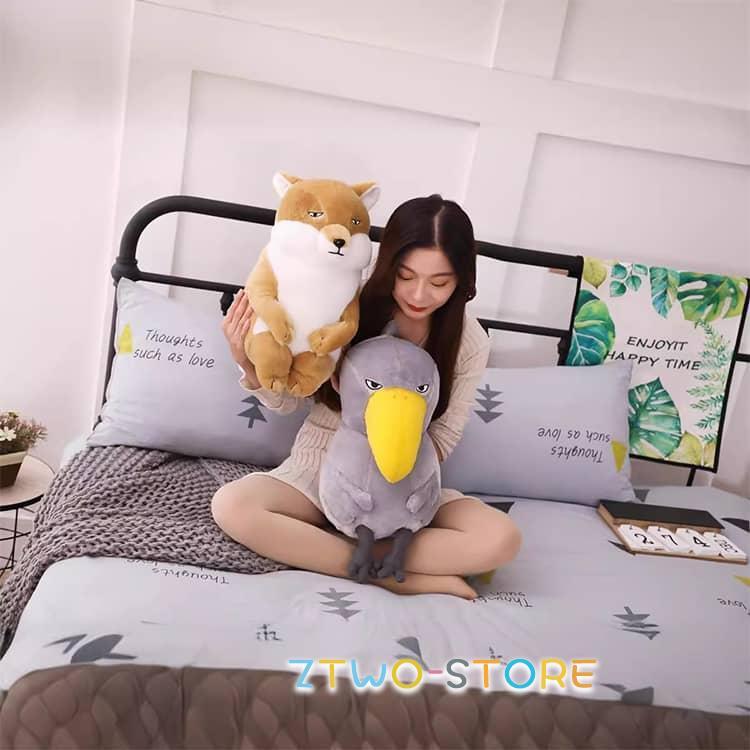 45cm ハシビロコウ ぬいぐるみ 雑貨 チベットスナギツネグッズ 動物