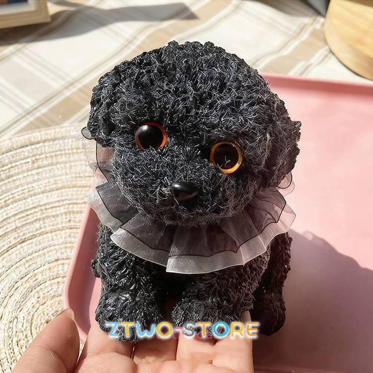 海外スクイーズ　プードル　わんちゃん・犬ちゃん プードル 癒し ぷにぷに いぬ スクイーズ 大きい もちもち 柔らかい 低