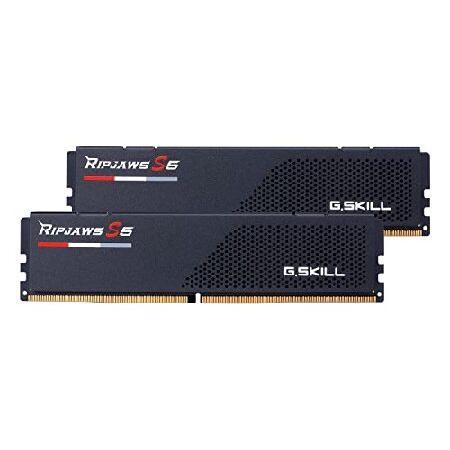 歯科医師 並行輸入G.Skill 32GB DDR5 Ripjaws S5 6000MHz CL30 デュアルチャンネルキット 2X 16GB ブラック