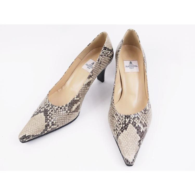 パイソンポインテッドトゥパンプス PUMPS ナチュラルヘビ ヘビ型 パイソンポインテッドトゥパンプス PUMPS ナチュラルヘビ ヘビ型