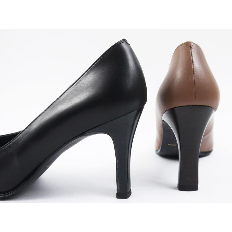 ラウンドトゥパンプス 高級カーフ PUMPS ベージュ・オーク ラウンドトゥパンプス 高級カーフ PUMPS ベージュ・オーク