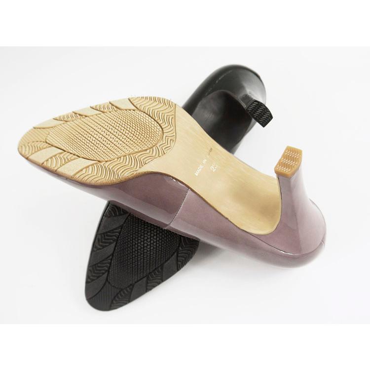 エナメルパンプス PUMPS ラウンドトゥ オーク・ブラック・黒 エナメルパンプス PUMPS ラウンドトゥ オーク・ブラック・黒