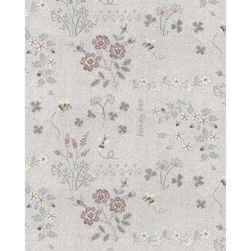 【202602E】パッチワークキルト生地・布・プリント/パッチワーク/グレー/textile pantry |  | 03