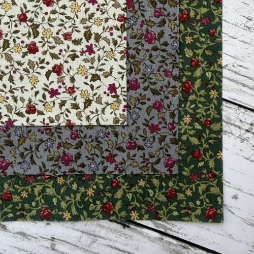 【202602F】パッチワークキルト生地・布・プリント/パッチワーク/ALTO ALBERO COLLECTION/ホワイト系 |  | 04