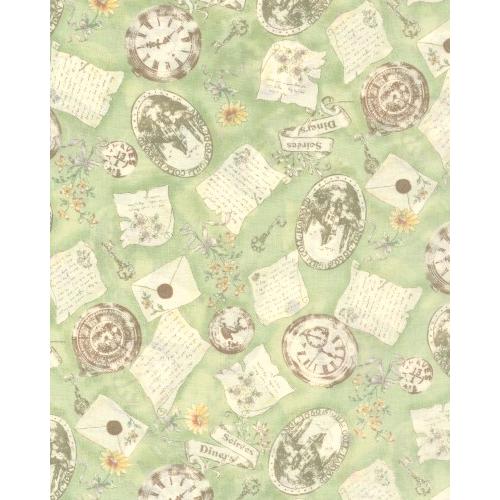 3730067D】ブロードラブリーカントリー柄のパッチワーク用プリント生地