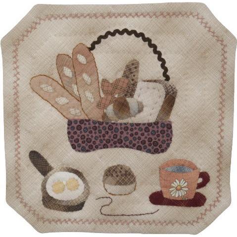 【パッチワークキット】000867 Break Fast（パターンのみ）＝Happy Ring シリーズ＝　南久美子/材料セット/タペストリー |  | 02
