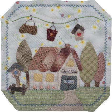 【パッチワークキット】000870　Quilt Shop（パターンのみ）＝Happy Ring シリーズ＝　南久美子/材料セット/タペストリー |  | 02