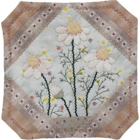 【パッチワークキット】000874　カモミール（パターンのみ）＝Happy Ring シリーズ＝　南久美子/材料セット/タペストリー |  | 02