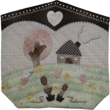 【パッチワークキット】000881　Four Seasons Summer（パターンのみ）＝Happy Ring シリーズ＝　南久美子/材料セット/タペストリー |  | 02