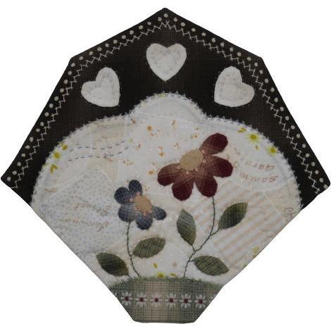 【パッチワークキット】000896　Spring デイジー（パターンのみ）＝Happy Ring シリーズ＝　南久美子/材料セット/タペストリー |  | 02