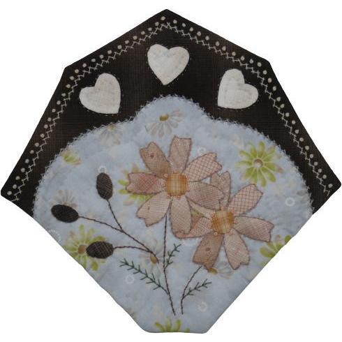 【パッチワークキット】000898　Autumn　コスモス（パターンのみ）＝Happy Ring シリーズ＝　南久美子/材料セット/タペストリー |  | 02