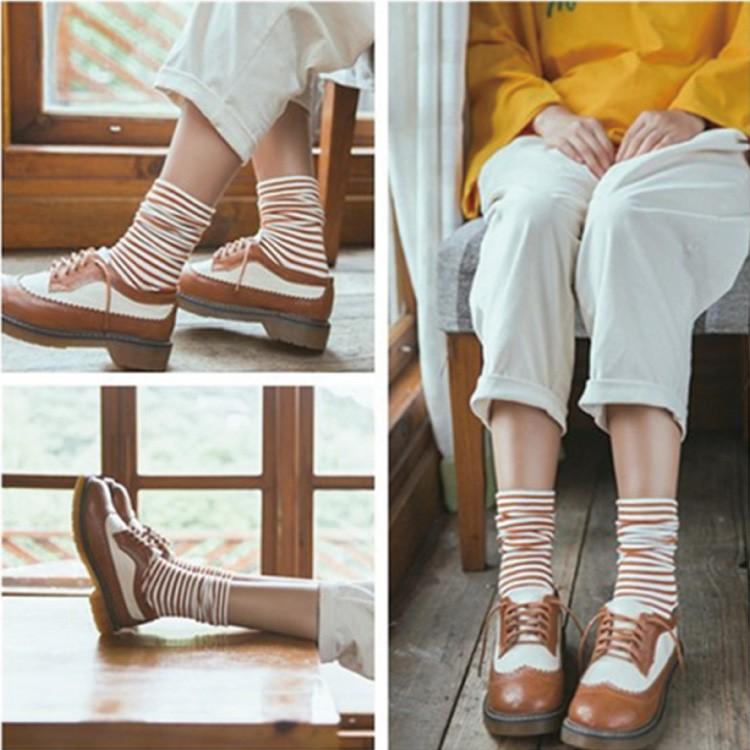 靴下 レディース メンズ ソックス おしゃれ春 夏 秋 おすすめ ボーダー ストライプソックス3足セット まとめ買い Sm007 Sm007 Wajo Club 瑞城店 通販 Yahoo ショッピング