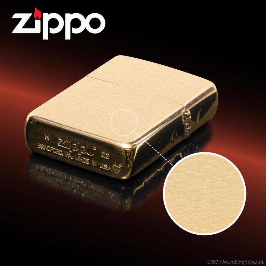 ZIPPO #168 アーマー ブラッシュドブラス ライター ゴールド ZIPPO #168 アーマー ブラッシュドブラス ライター ゴールド