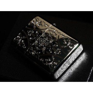 zippo ジッポ  アーマー ジッポーライター 貝貼り クロス 162KB-CRSP アウトドア 喫煙具 タバコ たばこ キャンプ 貝貼りシリーズ クロス 貝象嵌加工 両面加工｜zumi｜03