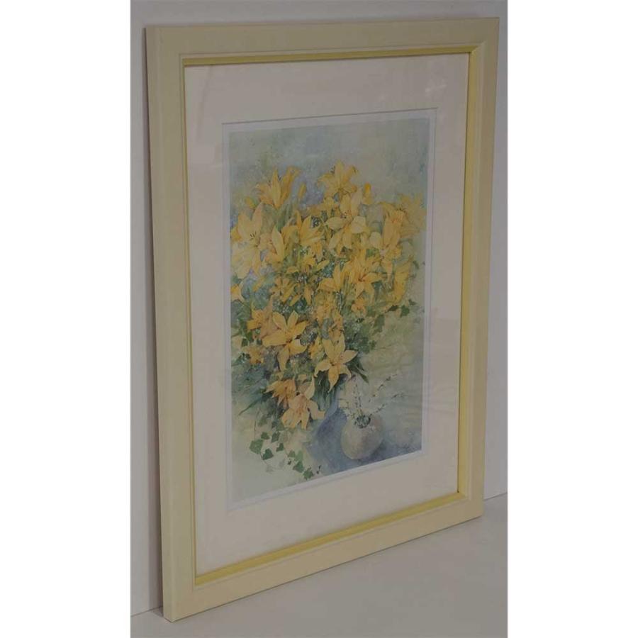 フェルツ イエローリリーズ 額入りアートポスター 35cm×45cm