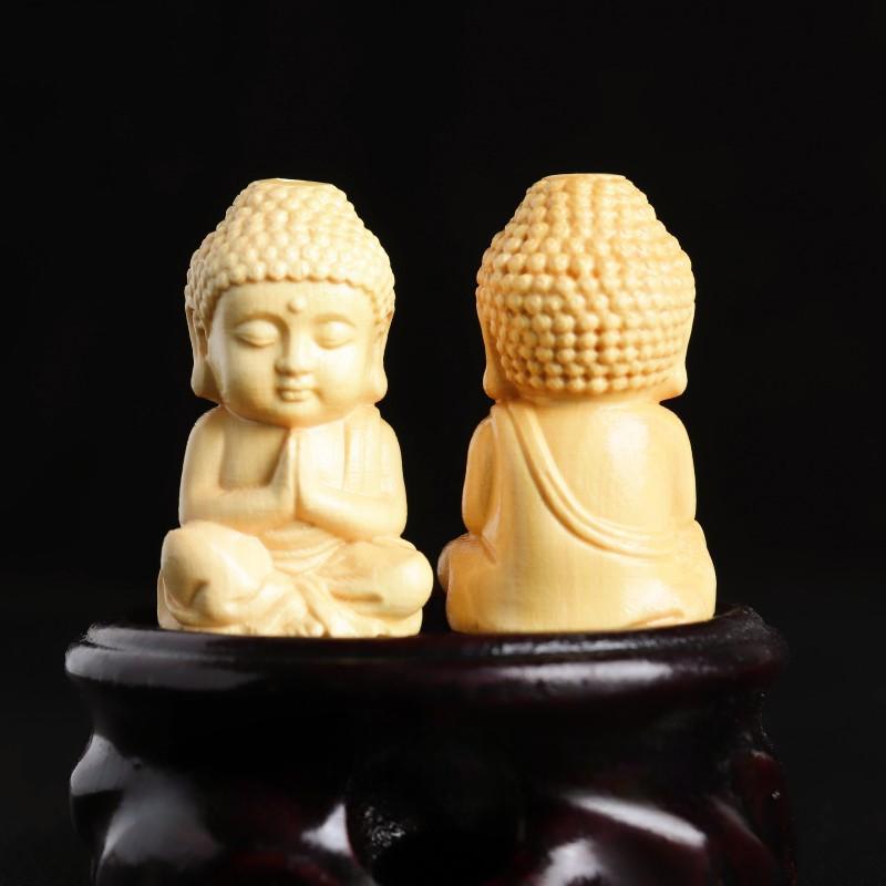仏像ミニチュア 釈迦 観音 地蔵 大黒 穴付き インテリア 玄関 仏壇