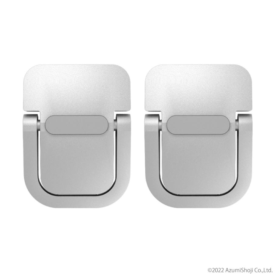 小型 ノートパソコンスタンドセット 折りたたみ ノーパソ 立て