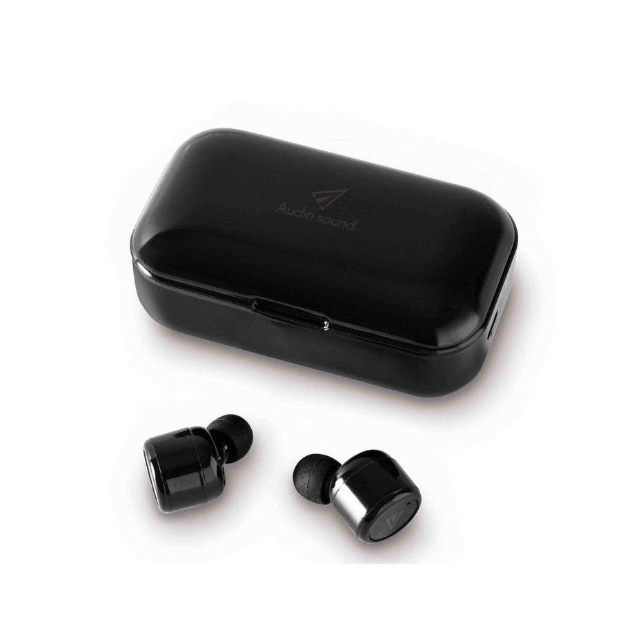 トゥルーワイヤレスイヤホン KABE-006B TW-04E Bluetooth USB TWS PLUS