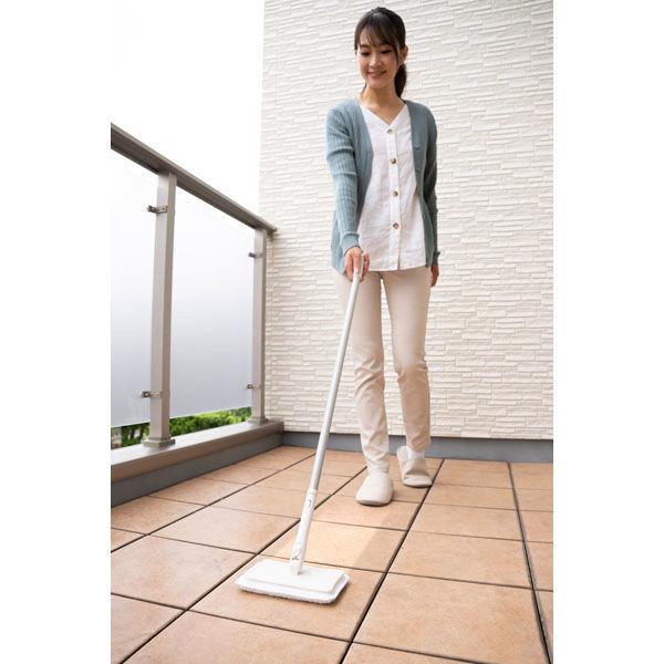 山崎産業 スポンジブラシ ベランダ 玄関コンドル 抗菌 水だけ 掃除