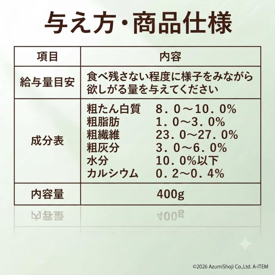 極（PRO SELECT） ハイペット チモシーのきわみ 400g うさぎの餌