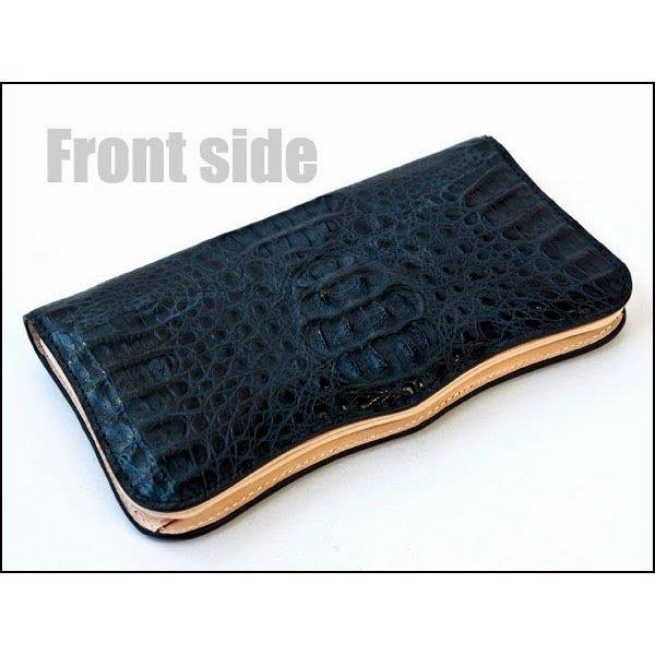 GODANE ゴダン カイマン クロコダイル革 長財布 SPCW8001sd/na  