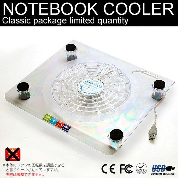 LED付き散熱器 USBノートPC用冷却ファン｜zumi｜02