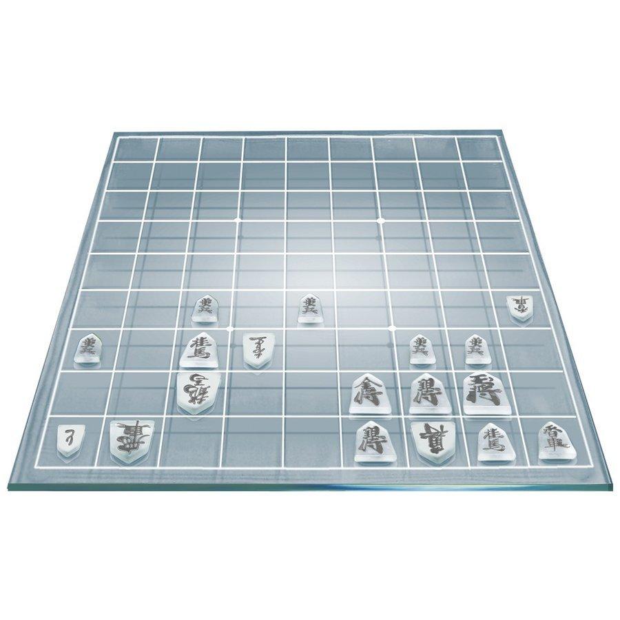 アウトレット クリスタル将棋セット ゴールド 将棋盤 将棋駒