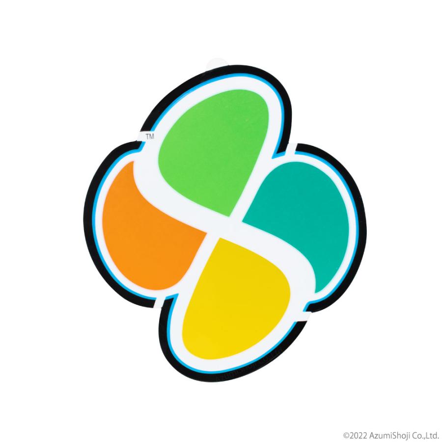 高齢者マーク もみじマーク 貼ってはがせるコレデコレ 1枚入り 道路