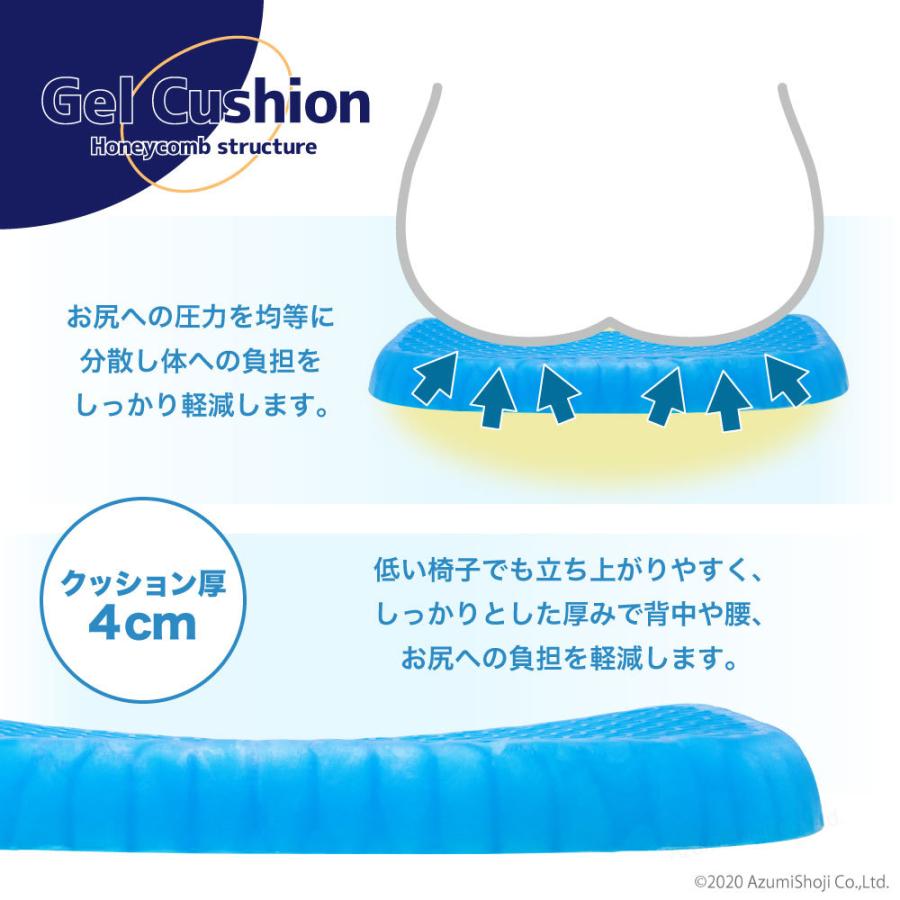 ゲルクッション ジェルクッション 椅子 背もたれ クッション 座布団