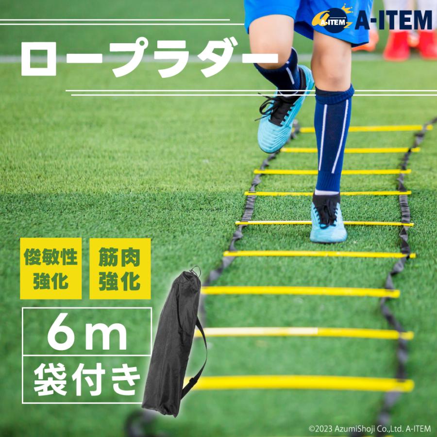 3m トレーニングラダー ラダー アジリティ トレーニング ラダートレーニング 通販 ラダートレーニング BODYMAKER ボディメーカー トレーニング フィールド 持久力 瞬発力 スピード アジリティ ラダー サッカー フットサル バスケット 野球 陸上 陸上競技 剣道 敏捷性