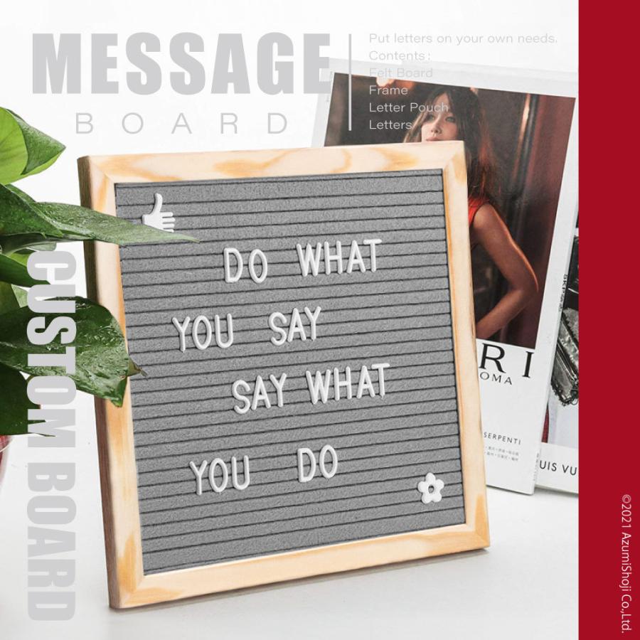 メッセージボード フォト ボード グッズ 木製 フェルト おしゃれ 飾り付け インテリア レターボード 文字パーツ ウッド製 記号 シンプル ポップ サインボード ギフト百貨のzumi 通販 Paypayモール