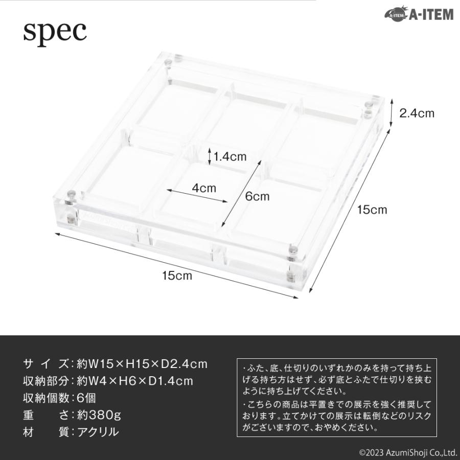 ZIPPO ケース ライター コレクションケース アクリル 6個 ZIPPO ケース ライター コレクションケース アクリル 6個