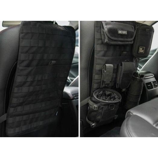バンド付き車用キックガード 車シートカバー ミリタリー 車載用シート