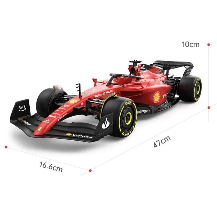 Rastar R/C 1:12 Ferrari F1 75 レッド ラジコン ラジコンカー