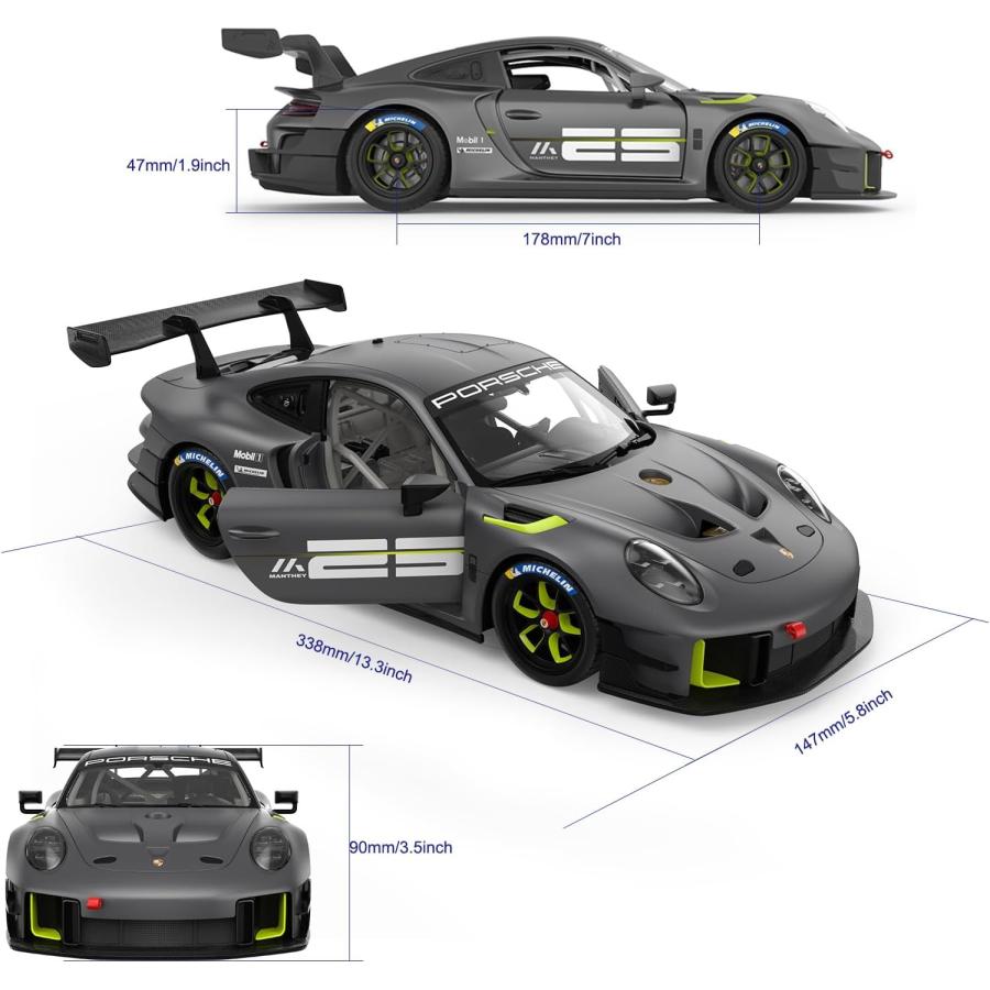 1/14 スケール 公式ライセンス ラジコン Porsche 911 GT2 RS Clubsport