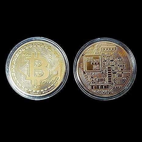 ビットコイン レプリカコイン 仮想通貨 メダル 金　ゴールド　シルバー ビットコイン bitcoin レプリカ 仮想通貨 雑貨 記念 シルバー