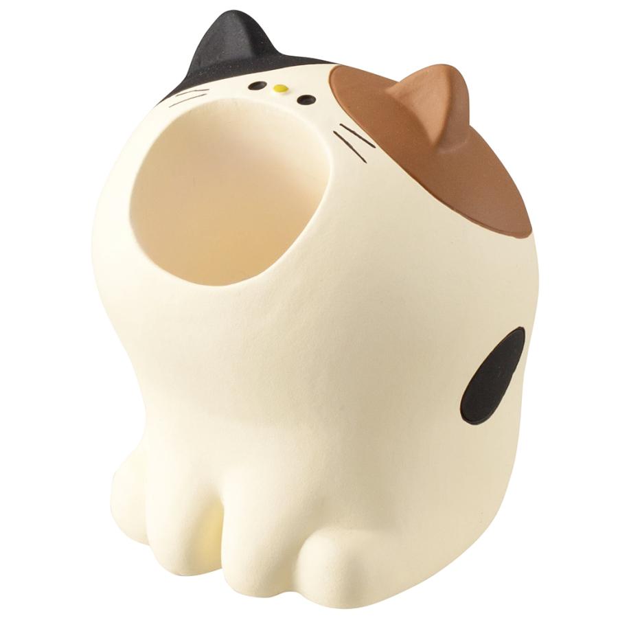 DECOLE 印鑑スタンド かわいい 印鑑立て 印鑑ケース クリップホルダー