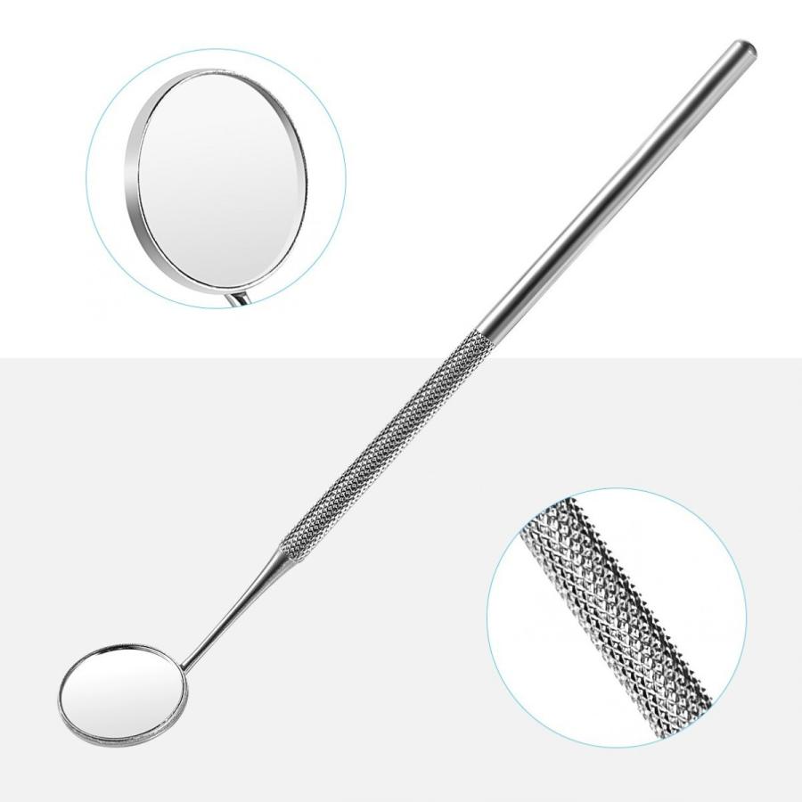 デンタルミラー デンタルケア ステンレス 虫歯 予防 歯鏡 対策 医療 歯医者 虫歯 歯石 歯磨き ハブラシ 歯ブラシ 確認 チェック 口腔