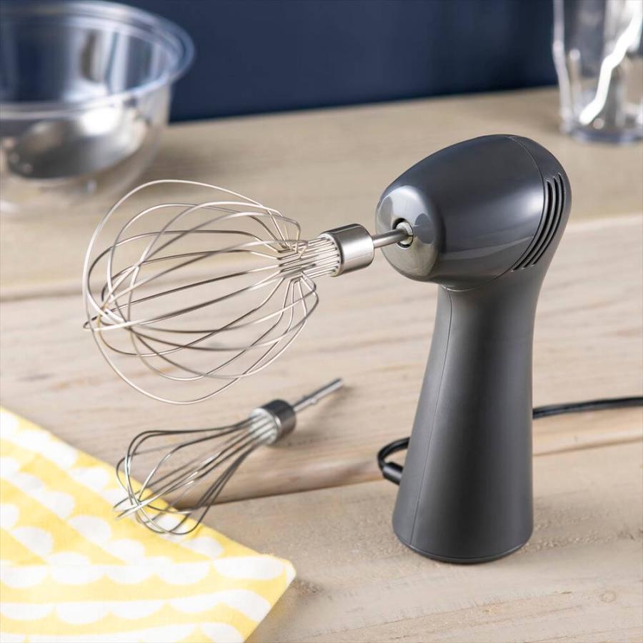 貝印 ハンドミキサー ホイッパー チャコールブラック DL6430 HAND MIXER スマート&コンパクトハンドミキサー 泡立て器 ウィ