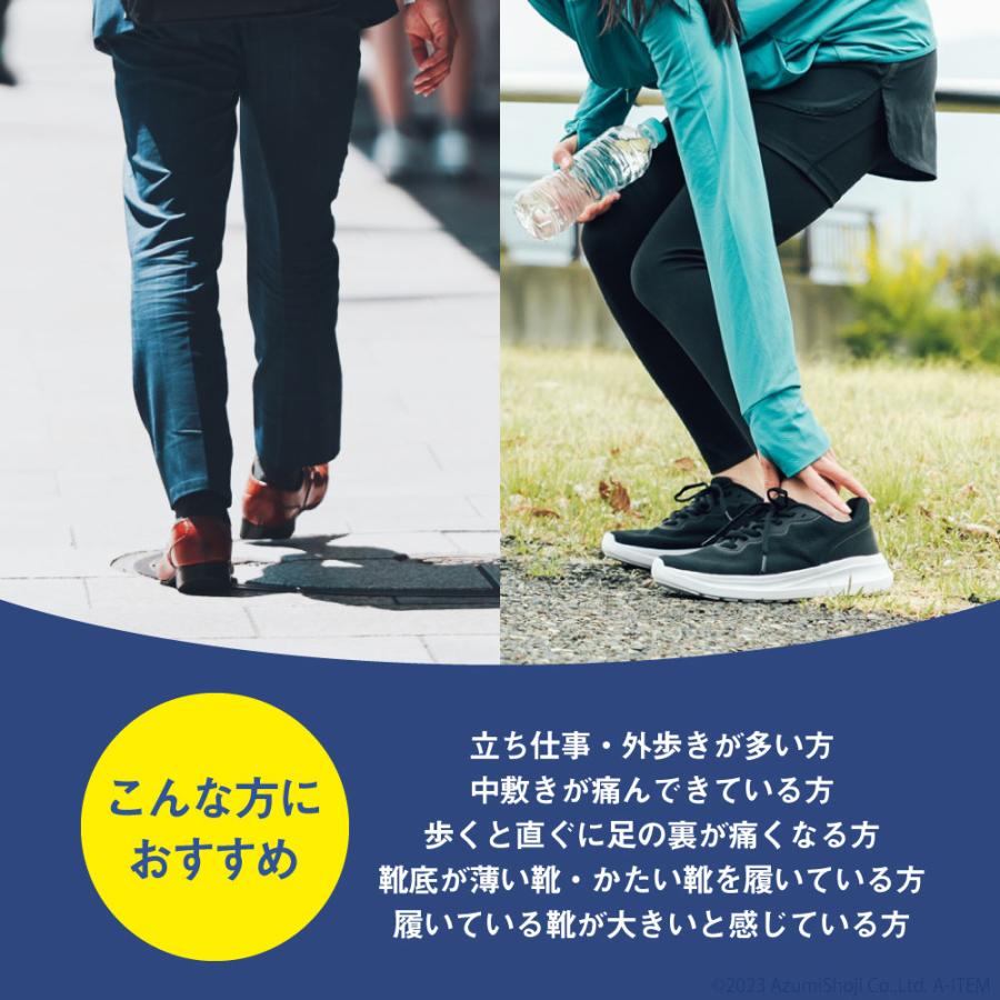 インソール衝撃吸収 ウォーキング立ち仕事 ランニング滑り止め M Amazon.co.jp: Zzmorni スポーツインソール 衝撃吸収 立ち仕事