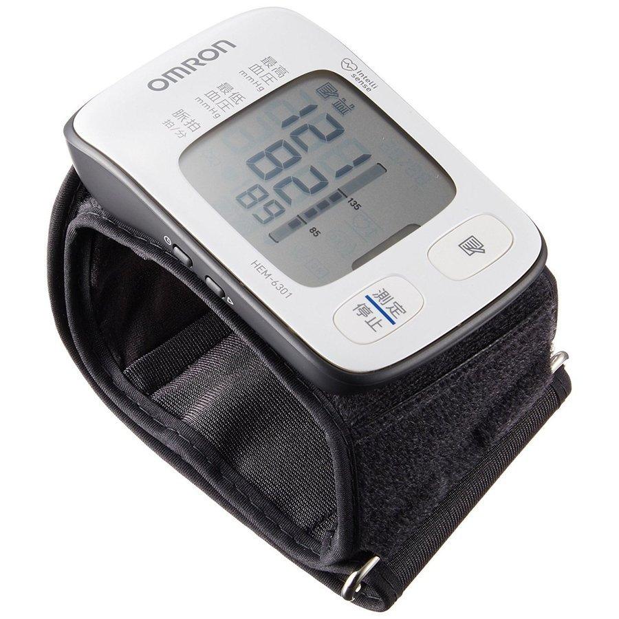 オムロン HEM-6301 手首式 自動血圧計 OMRON 正確測定サポート機能｜zumi