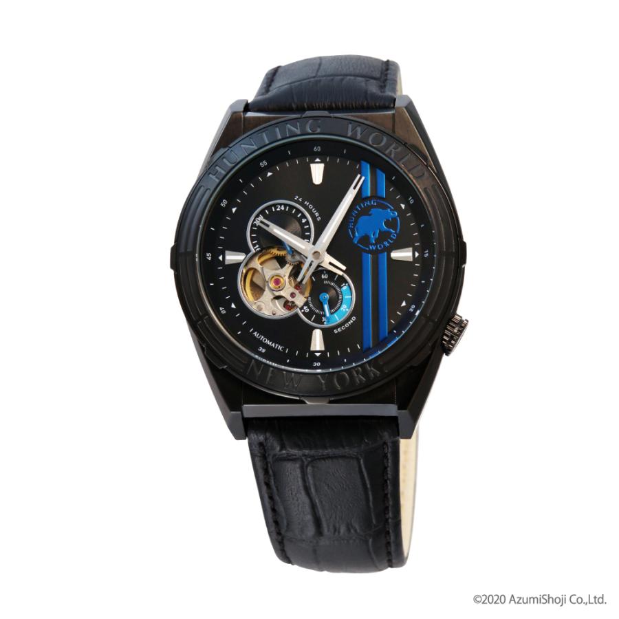 HUNTING WORLD ハンティングワールド 腕時計 HW994BBL メンズ ブラック