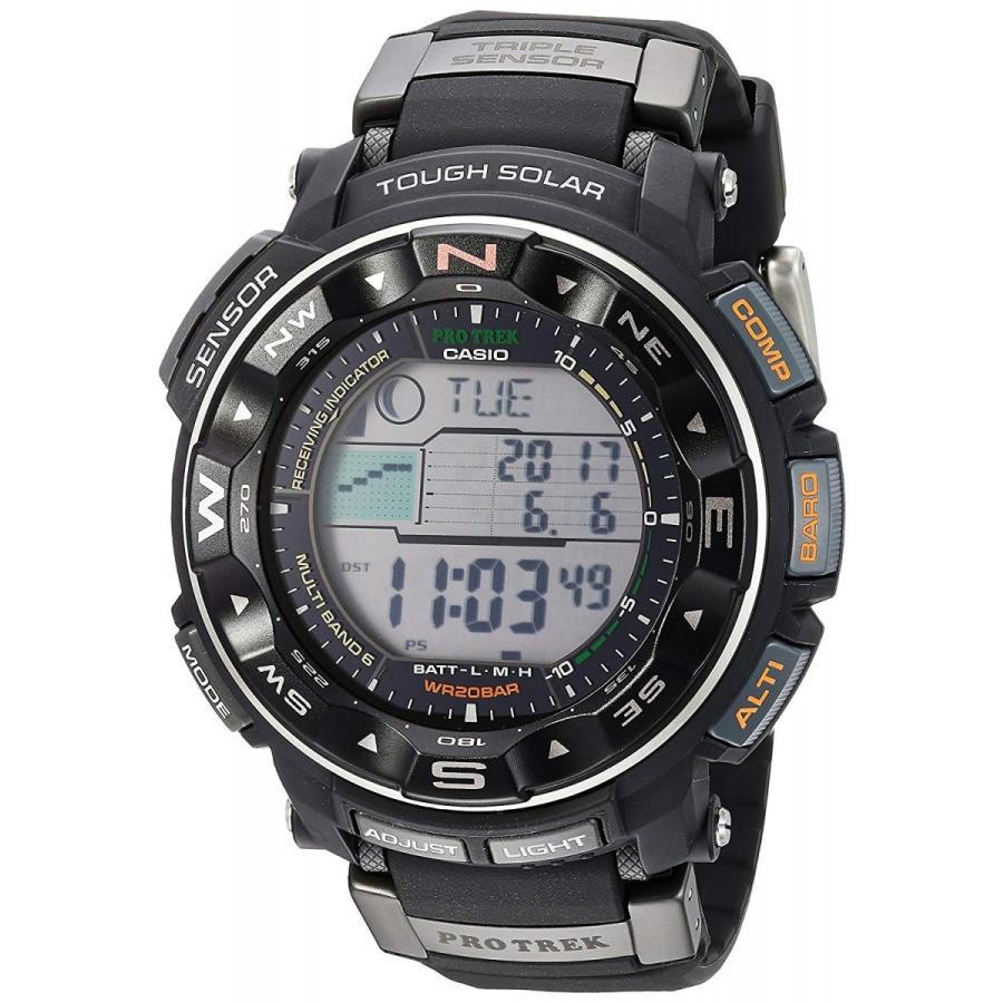 送料無料 CASIO PROTREK プロトレック PRW-2500R-1 電波ソーラー  
