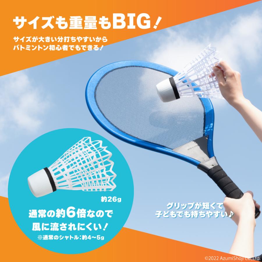 今年人気のブランド品や ジャンボスポンジラケット Bigでかっラケッセット ブルー レッド ラケット バドミントン シャトル アウトドア おもしろ ジョークグッズ ピクニック ファミリー1 380円 Aynaelda Com