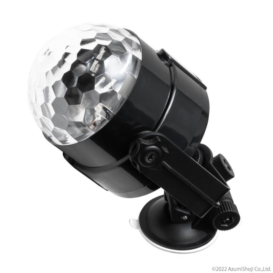 どこでもディスコライト Sa 3704 ステージライト Led ミラーボール イルミネーション ステージ スポットライト 舞台照明 回転ライト Usb ギフト百貨のzumi 通販 Paypayモール