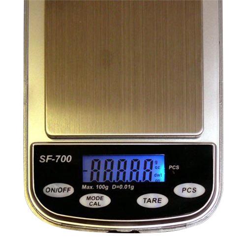 デジタルポケットスケール 0.01g単位 デジタル計量器 SF-700｜zumi
